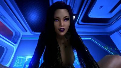 Cyberpunk Futa: Sexo cibernético con Futa en primera persona (Futanari, DickGirls, Trap Tpans, transexuales, TS, ladyboys, WeebUVR, transsexuales, chicas con polla)