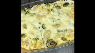 Auflauf zum Abendessen