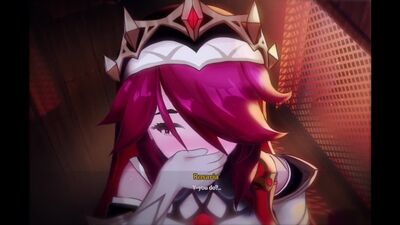 (Dźwięk) Animacja erotyczna z perspektywy Rosarii, wersja 1 [Genshin Impact; porno; hentai; R34; porno; seks; hentai; Genshin Impact]