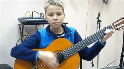 Слава Жоголєв, 11 років, студія «Аккорд», пісня про маму