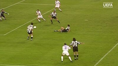 Juventus – Real Madryt | bramka Predraga Mijatovicia (1998)