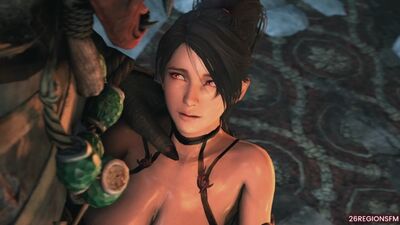 Momiji, la cacciatrice di demoni (scena di sesso in Dead or Alive)
