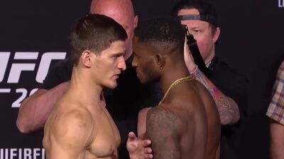 Мовсар Євлоєв проти Хакіма Давуда — Битва поглядів напередодні UFC 263