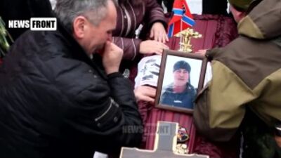 Funeral de Bednov e dos seus combatentes, 06.01.15