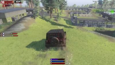 Une chance sur un million de voir ma voiture rester coincée dans H1Z1