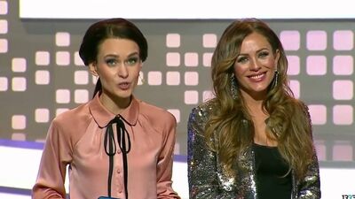 Julia Nachalova – „Wohnungslotterie Plus“ auf NTV mit Sergej Belogolotzew
