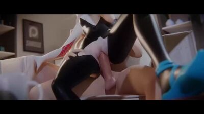 #gwen_stacy #marvel #sfm #sfmpron #vídeo #outros por #shir0qq 2