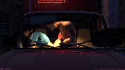 Femscout x Soldier - sesso orale; pompino; gola profonda; scopata in bocca; pecorina; sborrata interna; orgasmo; porno hentai 3D; [Team Fortress]