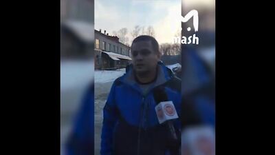 Igor Vostrikov hat im Einkaufszentrum „Zimnaja Vishnya“ seine ganze Familie verloren