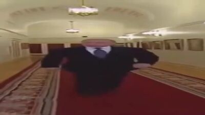 O Putin está a dar um passeio e é bem largo